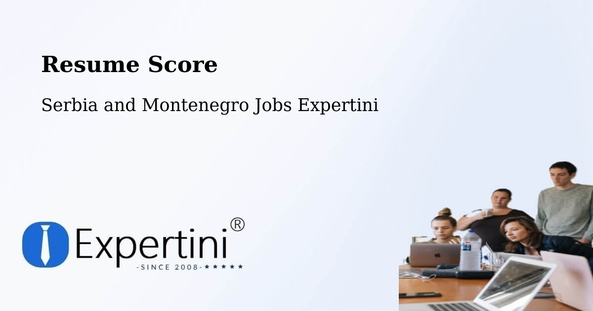 Resume Score & Job Description Match Tool – Silver Berry - Serbia and Montenegro Jobs Expertini